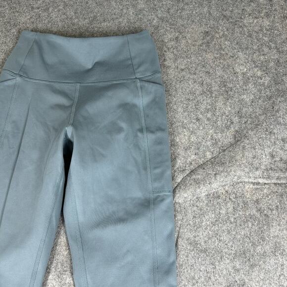Girlfriend Collective High-Rise Legging XS Ankle Length Pockets - Picture 2 of 7